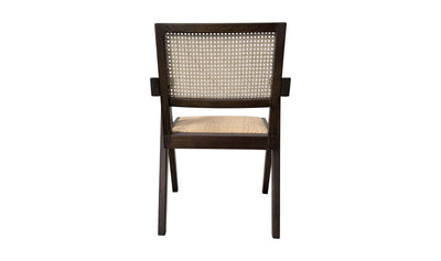 Set of Two Kashi Dining Chairs - Brown - Rug & Weave