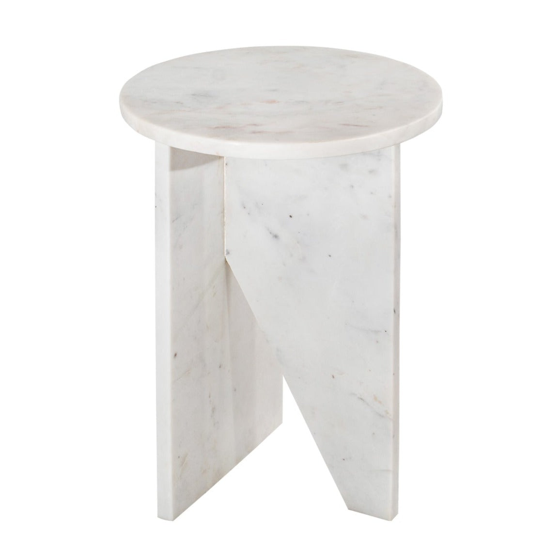 Cole Accent Table - White