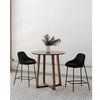 Set of Two Shelly Counter Stool - Black - Rug & Weave
