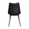 Set of Two Izzy Dining Chairs - Black - Rug & Weave
