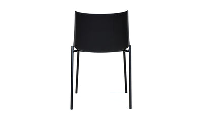 Set of Two Villa Outdoor Dining Chair - Black