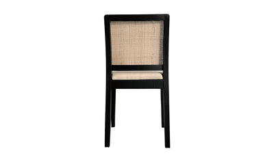 Set of Two Orillia  Dining Chairs - Black - Rug & Weave