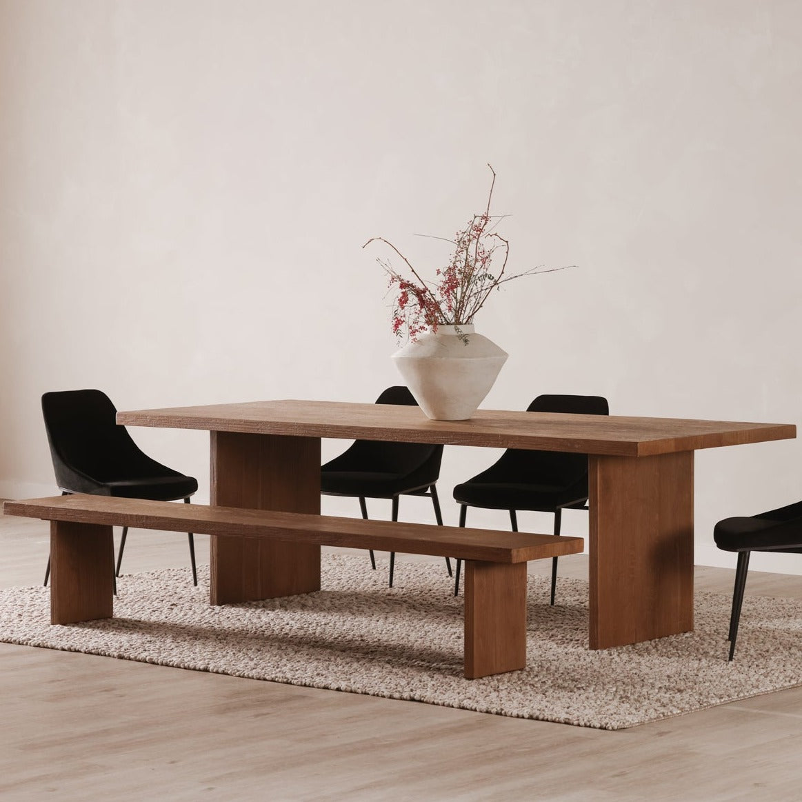 Kosh Dining Table 9 - b - FURNITURE - dining table - rectangle Moe's Furniture