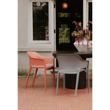 Set of Two Fara Outdoor Dining Chair - Grey