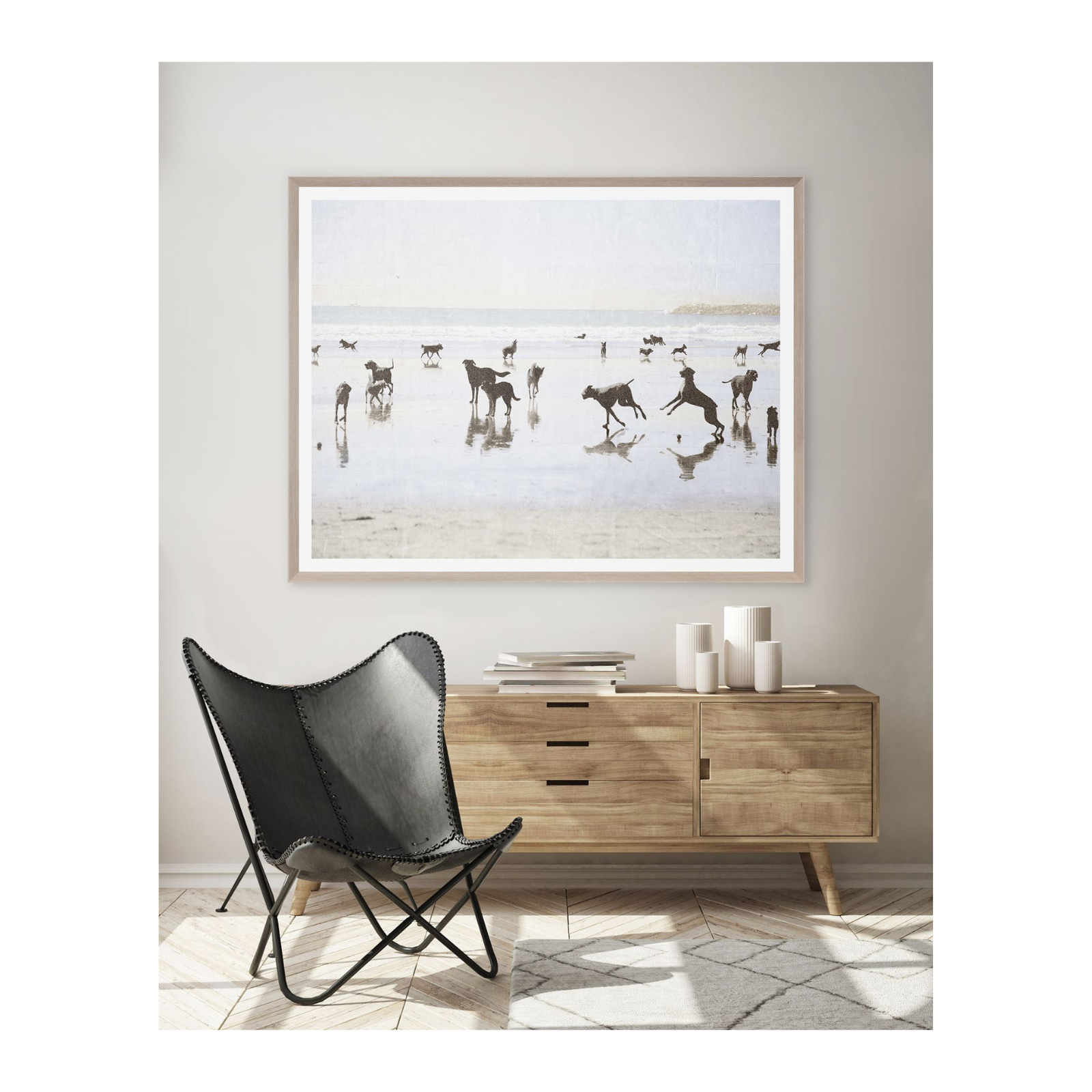 "Dog Days of Summer" Framed Art Print ARTWORK - framed print Celadon Art