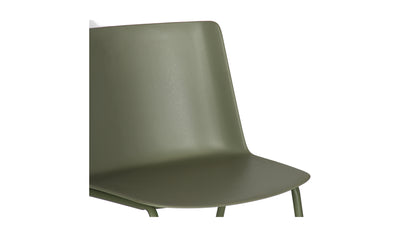 Set of Two Villa Outdoor Dining Chair - Green
