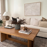 Ernie Coffee Table - Dark Smoked Oak - Rug & Weave