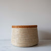 Woven Seagrass & Rattan Planter Large - Rug & Weave