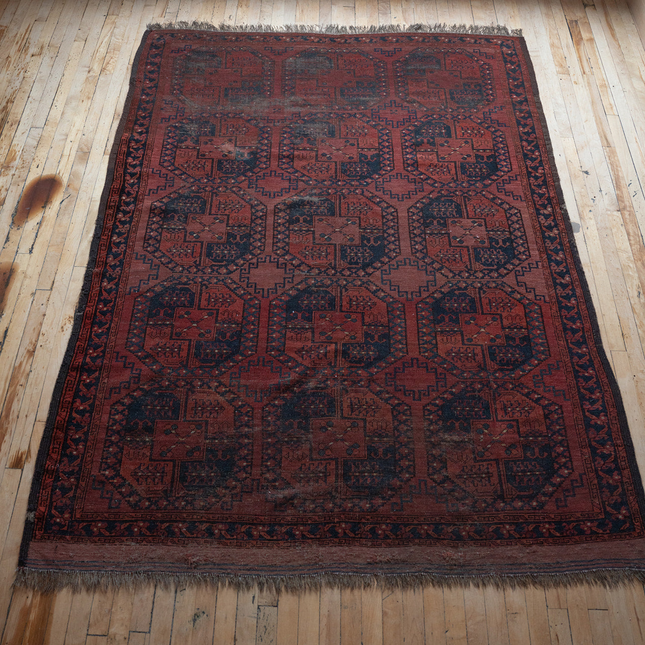 8’1” x 6’1” Antique Ersari - Rug & Weave