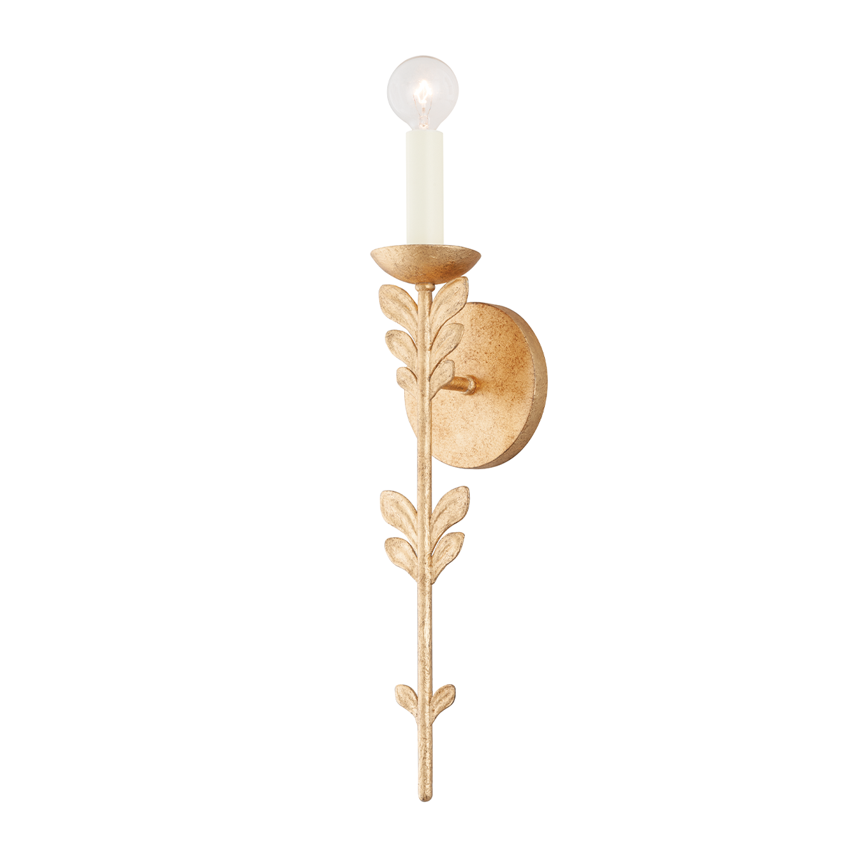 Florian Wall Sconce sconce Hudson Valley Lighting Vintage Gold Leaf