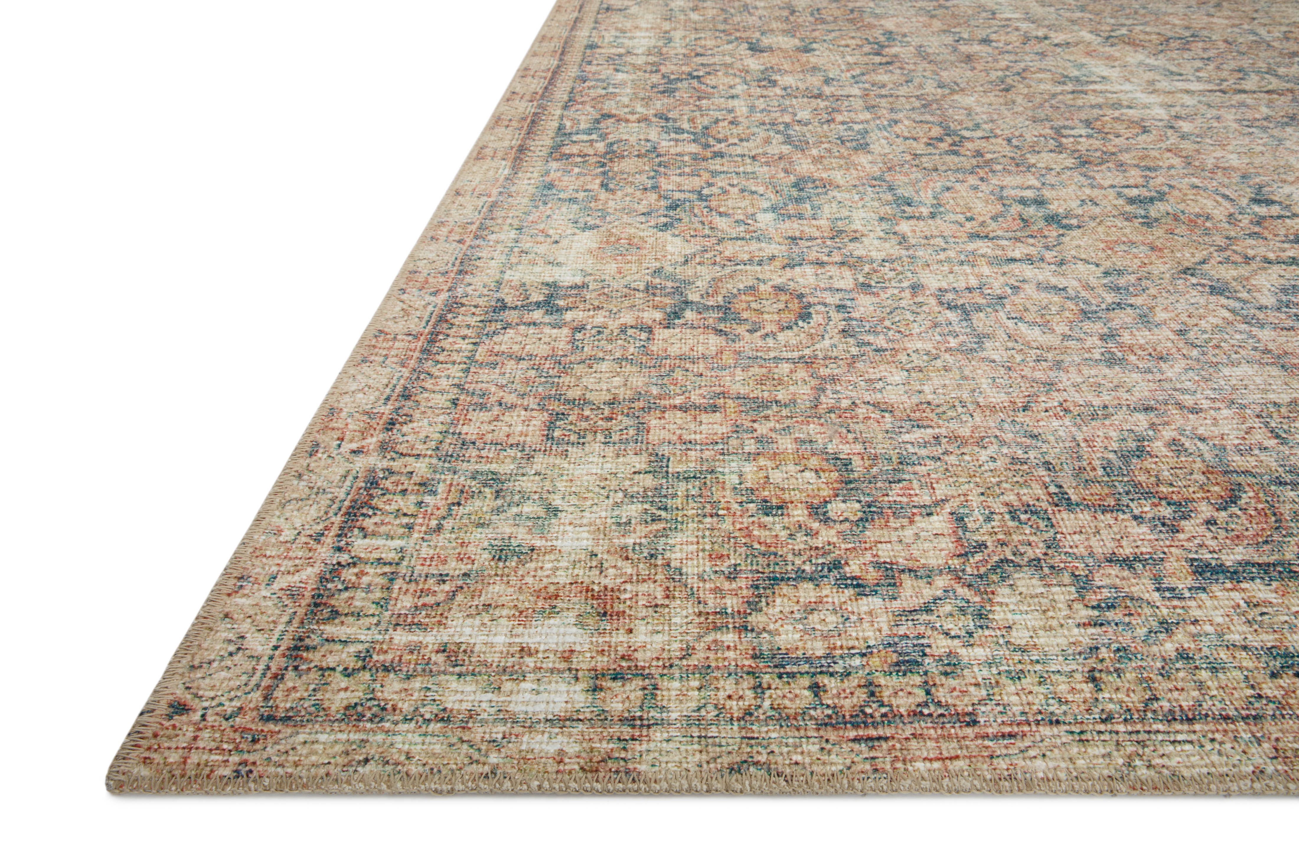Angela Rose x Loloi Aubrey Navy/ Multi Rug - Rug & Weave