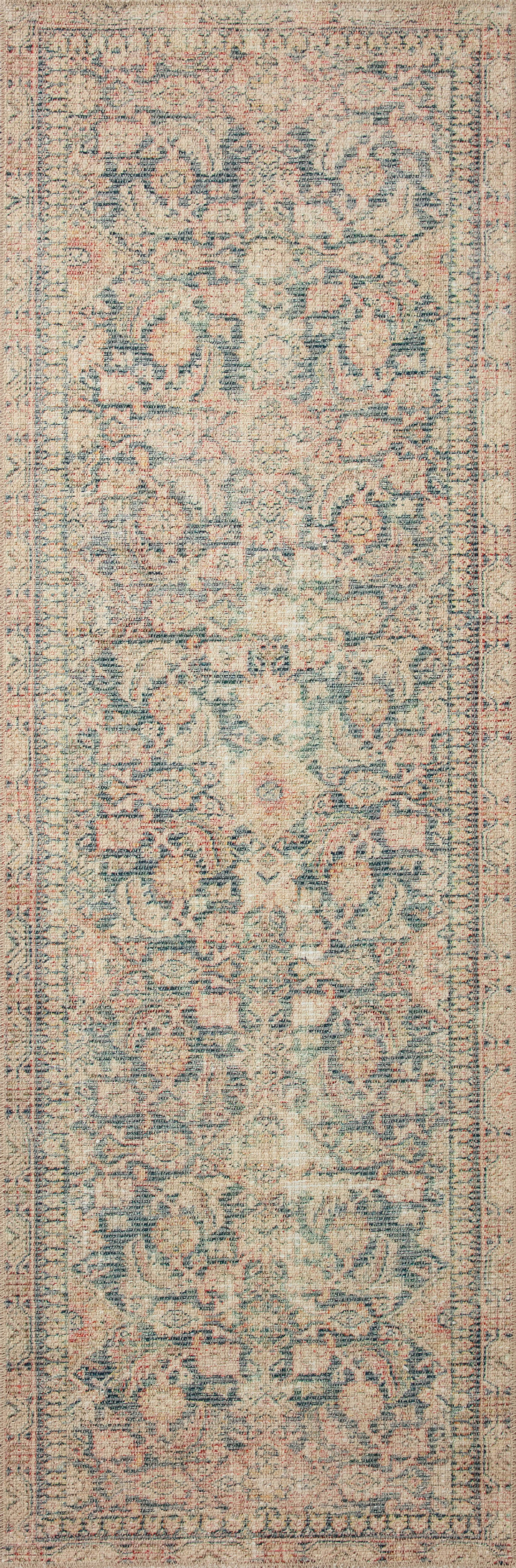 Angela Rose x Loloi Aubrey Navy/ Multi Rug - Rug & Weave