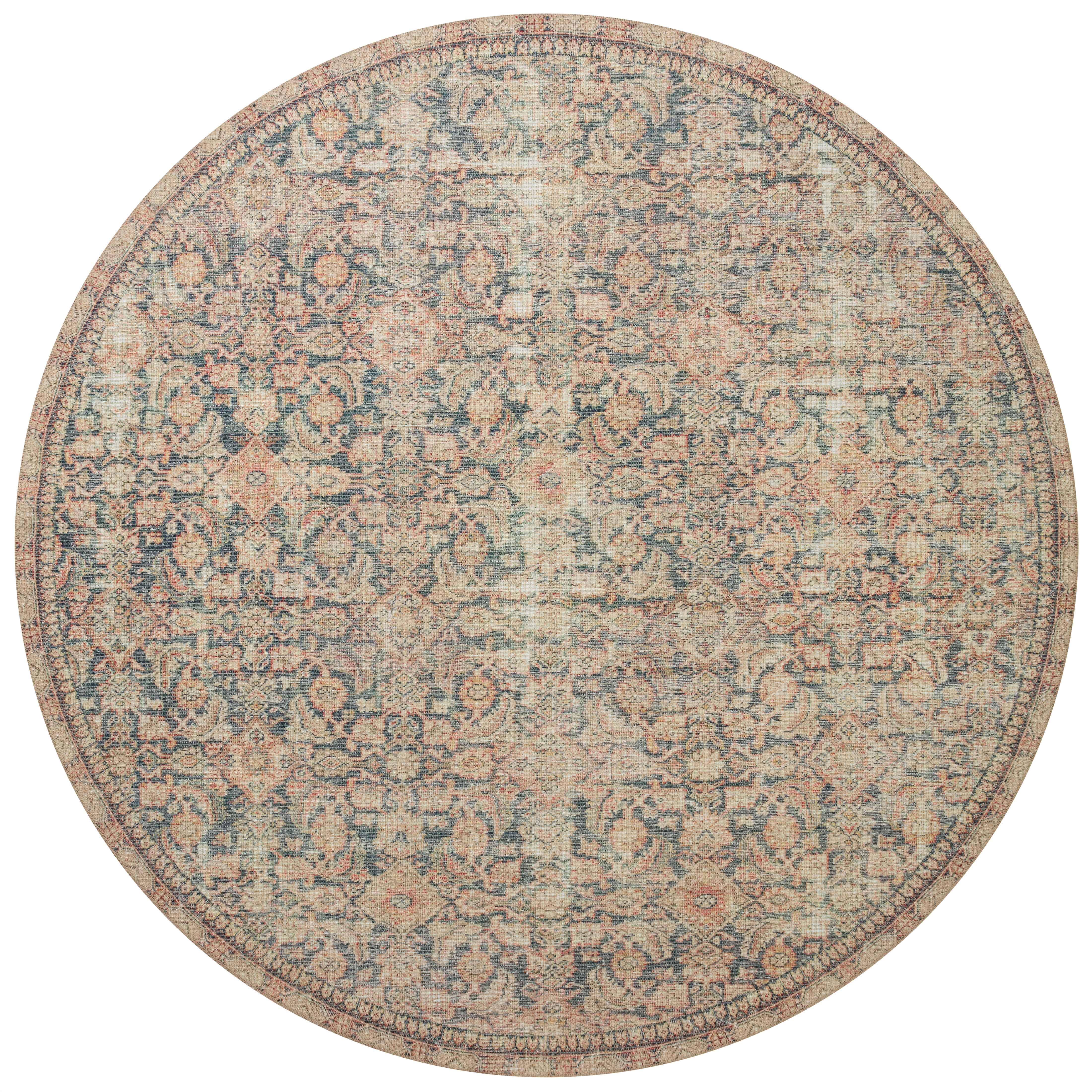 Angela Rose x Loloi Aubrey Navy/ Multi Rug - Rug & Weave