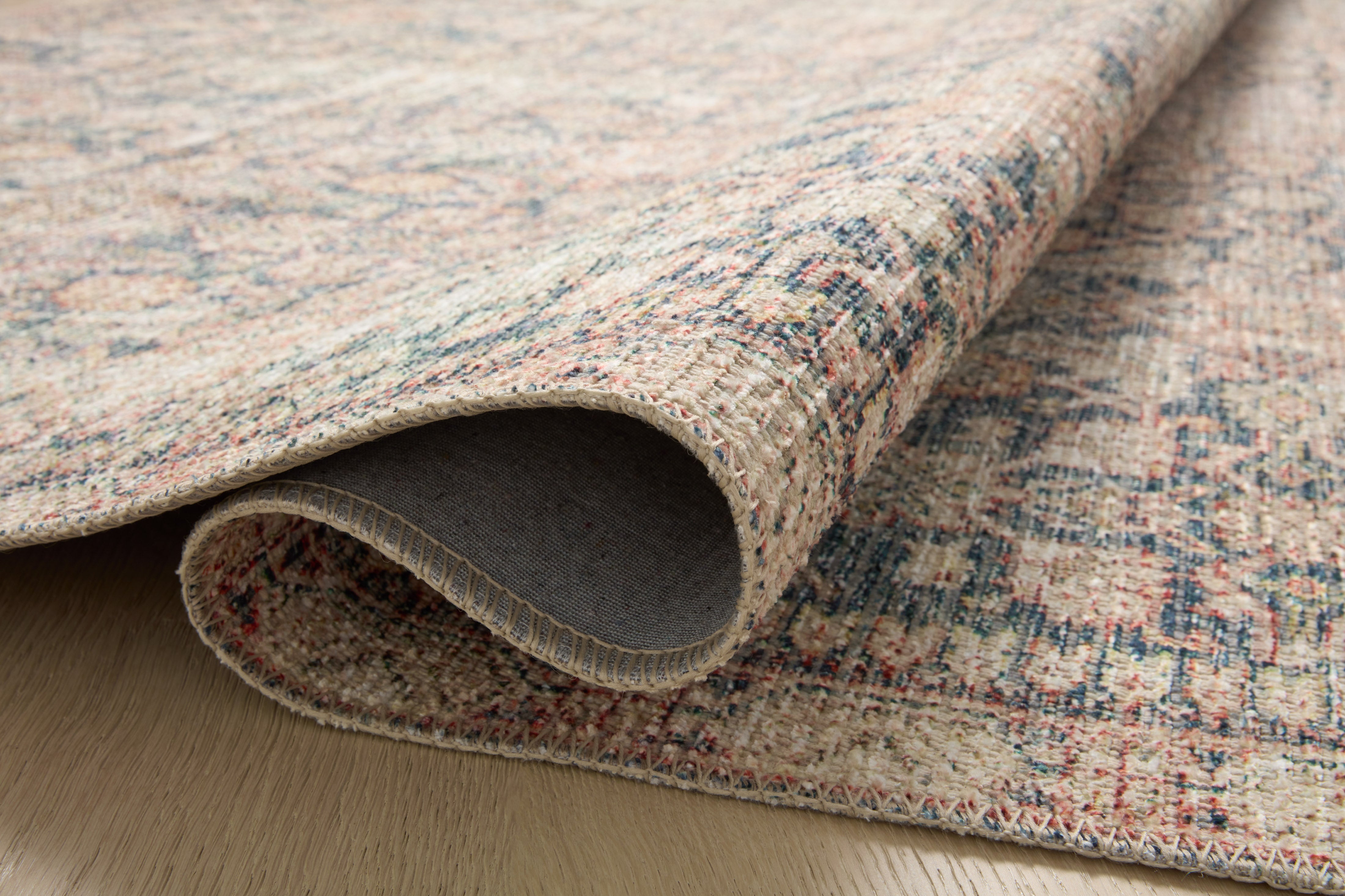 Angela Rose x Loloi Aubrey Navy/ Multi Rug - Rug & Weave