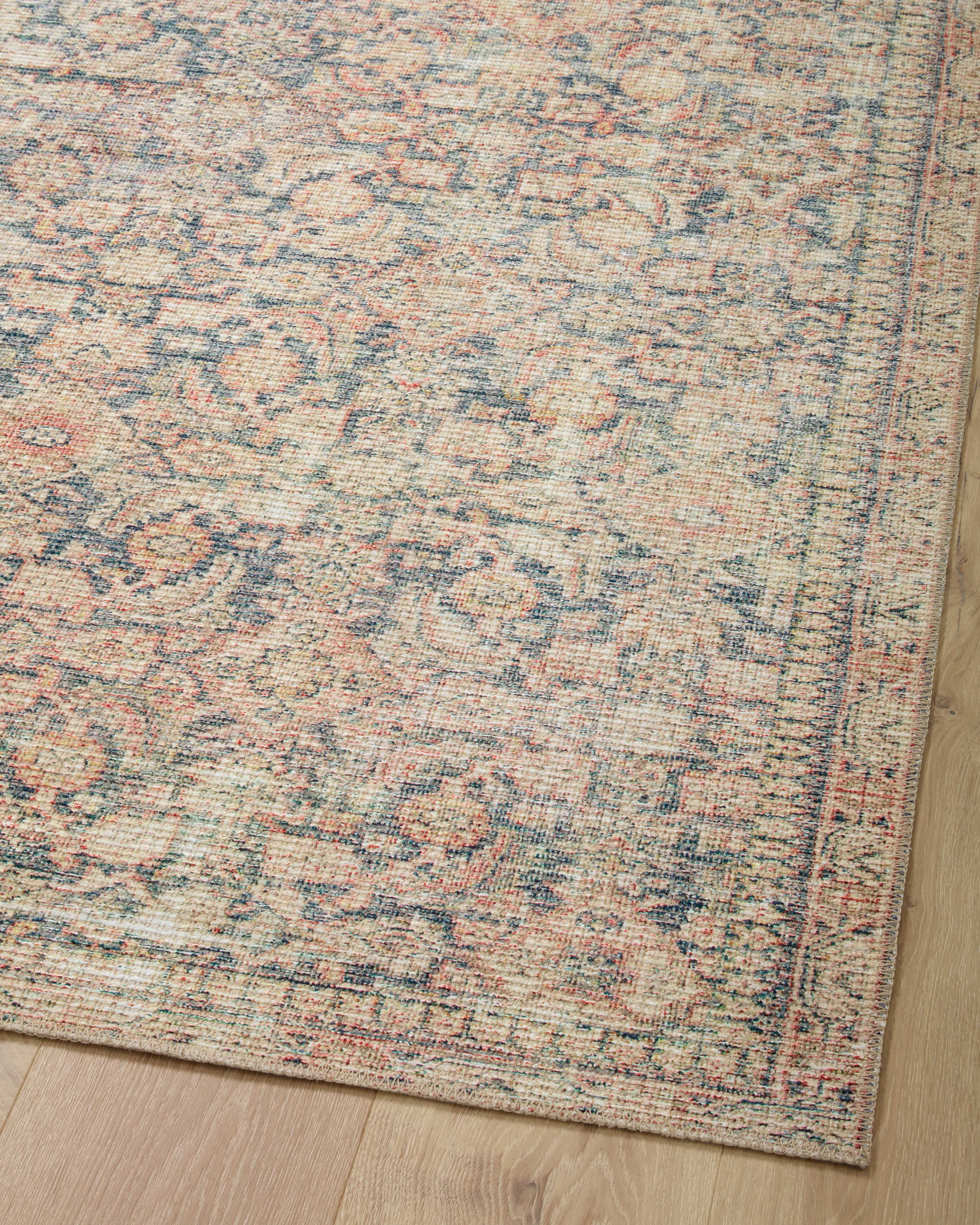 Angela Rose x Loloi Aubrey Navy/ Multi Rug - Rug & Weave