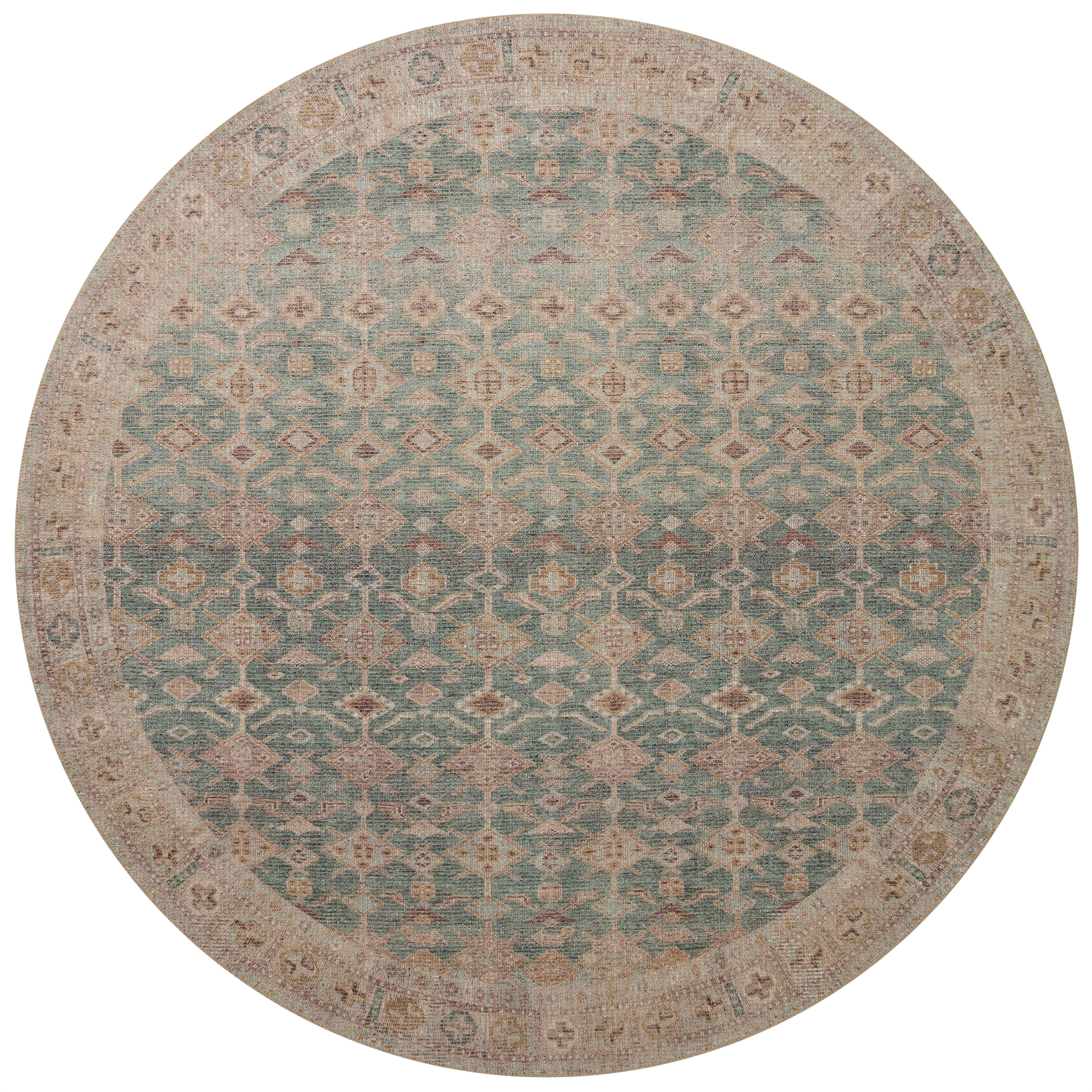 Angela Rose x Loloi Aubrey Aqua / Sand Rug - Rug & Weave
