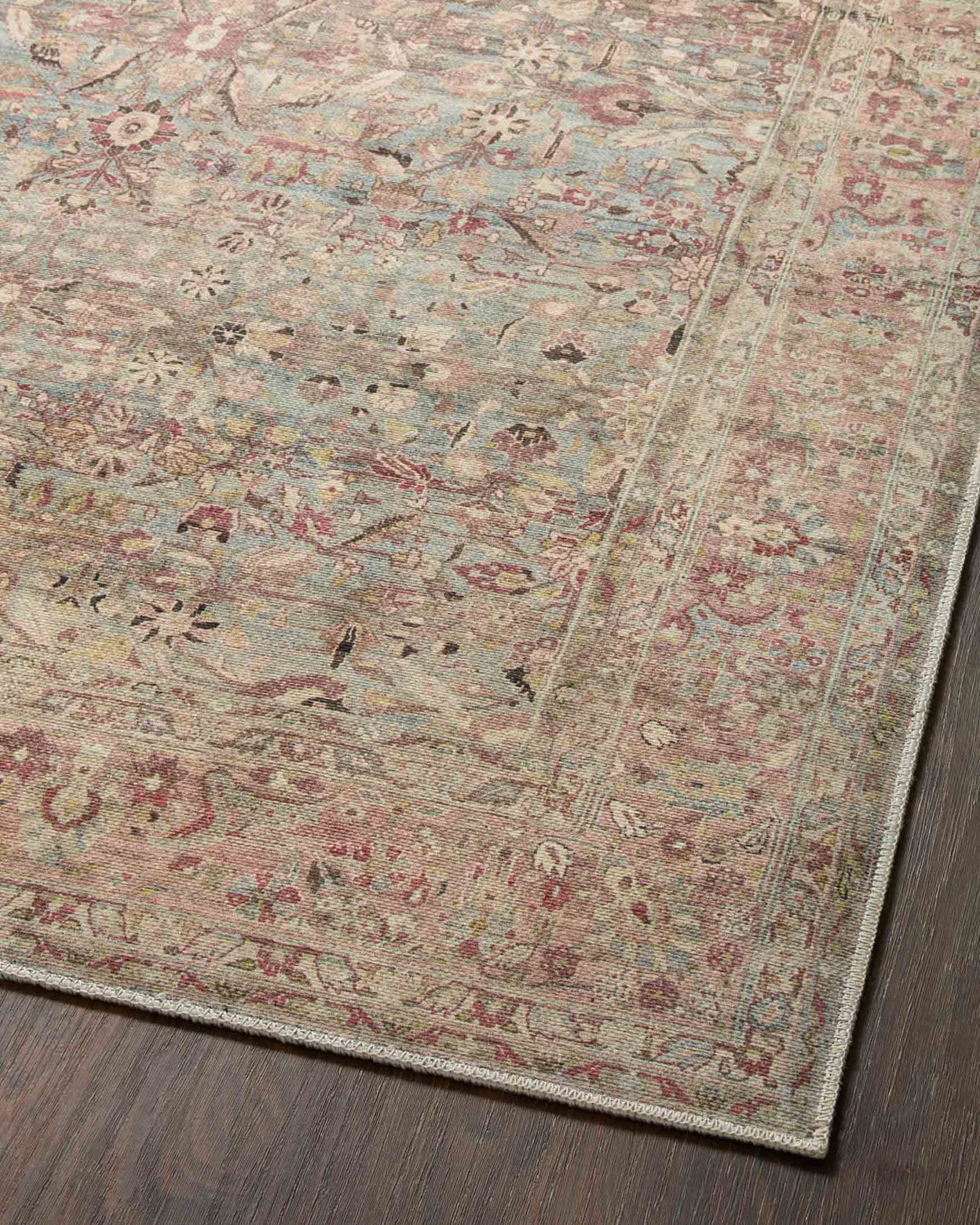 Loloi Adrian Ocean / Clay Rug - Rug & Weave