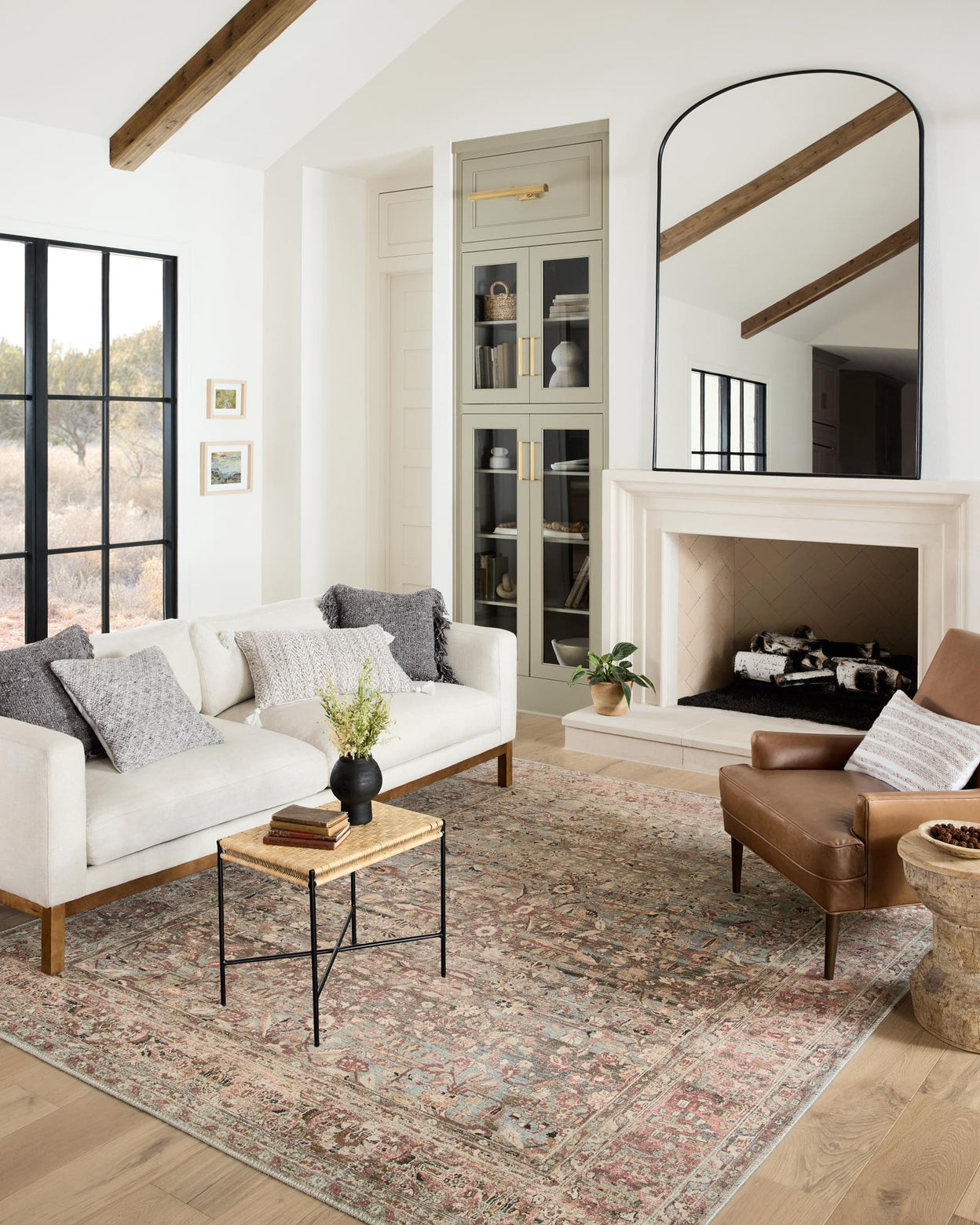 Loloi Adrian Ocean / Clay Rug - Rug & Weave