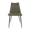 Set of Two Izzy Dining Chairs - Dark Green - Rug & Weave