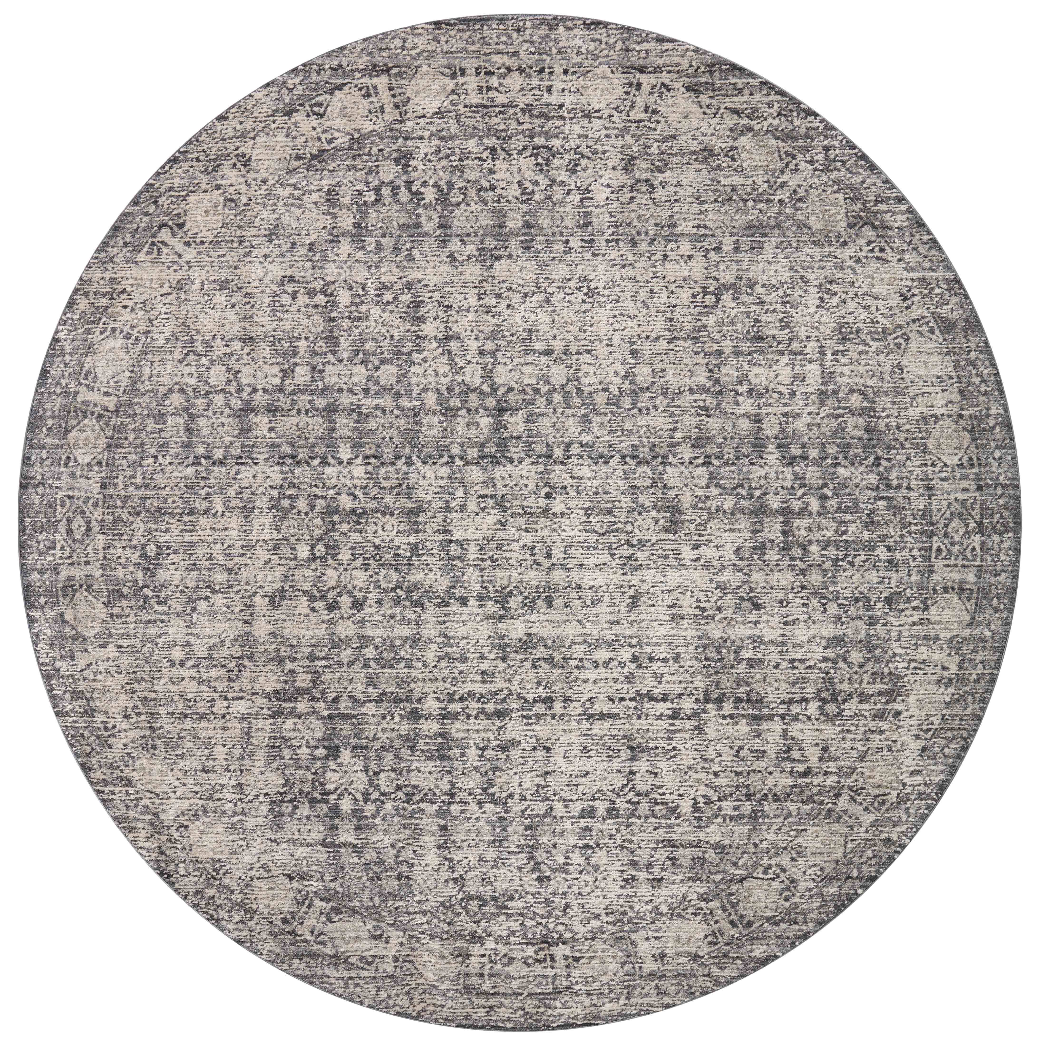 Amber Lewis x Loloi Alie Charcoal / Dove 0-patterned rugs Loloi