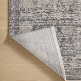 Amber Lewis x Loloi Alie Charcoal / Dove 0-patterned rugs Loloi
