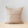 Sandy Tussar Fringe Pillow Cover - Rug & Weave