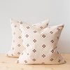 Terracotta Thai Woven Dots Pillow Cover - Rug & Weave
