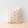 Terracotta Thai Woven Dots Pillow Cover - Rug & Weave