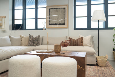 Grace 3 Piece Sectional Sofa - Rug & Weave