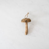 Wood Mushroom Ornament - Rug & Weave