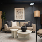 Gus* Modern Odeon End Table - Pearl - Rug & Weave 