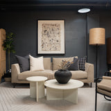 Gus* Modern Odeon End Table - Pearl - Rug & Weave 