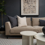 Gus* Modern Odeon End Table - Pearl - Rug & Weave 