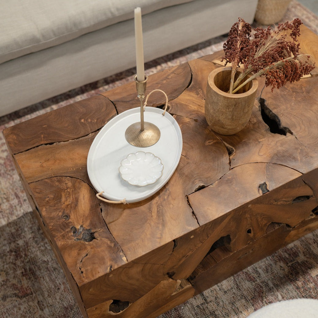 Nevaeh Coffee Table 4 - a - FURNITURE - coffee table - rectangle Style in Form