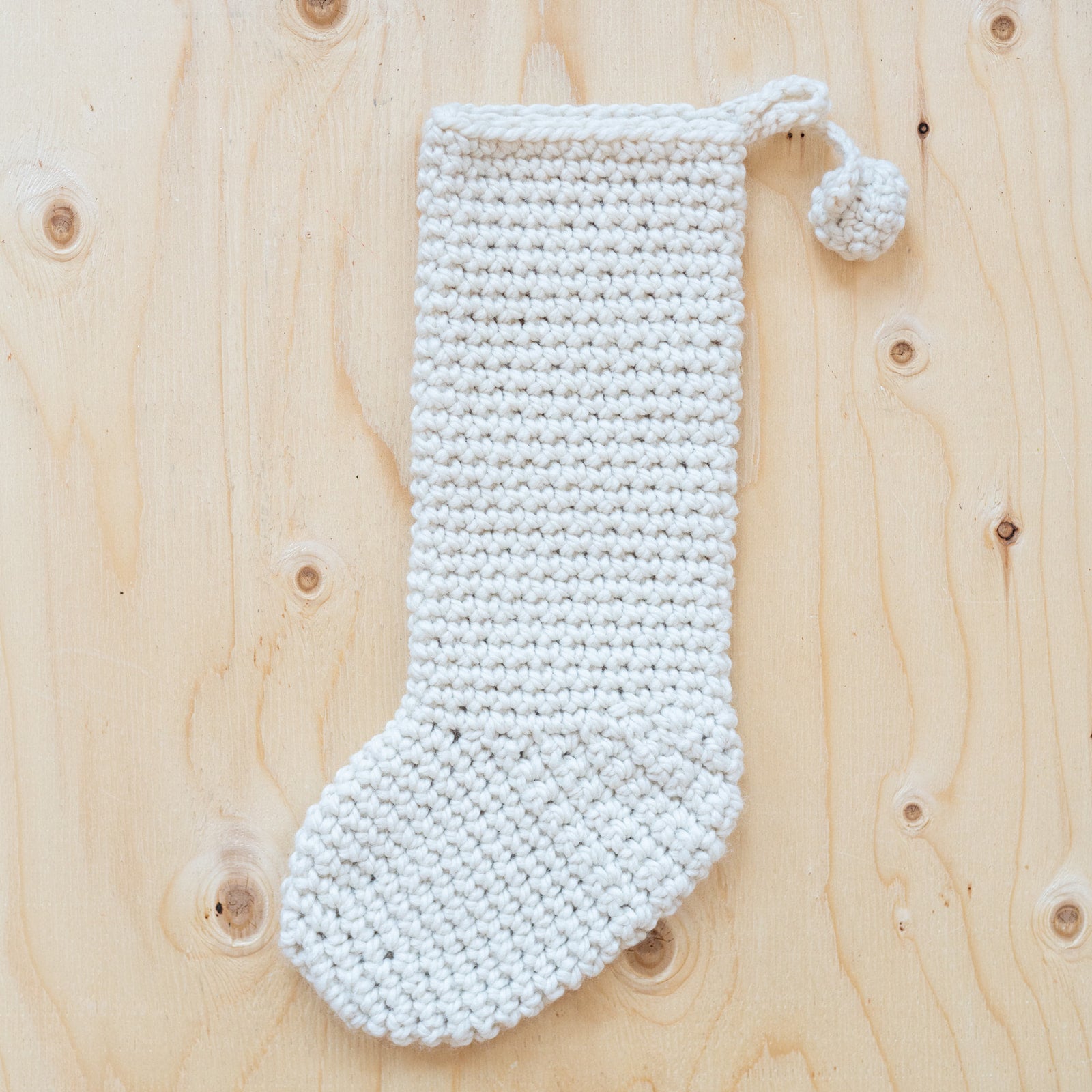 Hand Knitted Stocking