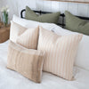 Terracotta Thai Woven Stripes Pillow Cover - Rug & Weave