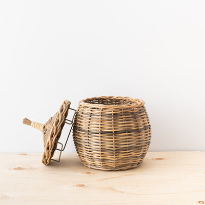 Hand-Woven Wicker Baskets - Rug & Weave