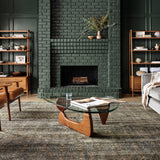 Loloi Amara Charcoal / Lagoon Rug - Rug & Weave
