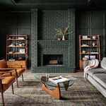 Loloi Amara Charcoal / Lagoon Rug - Rug & Weave