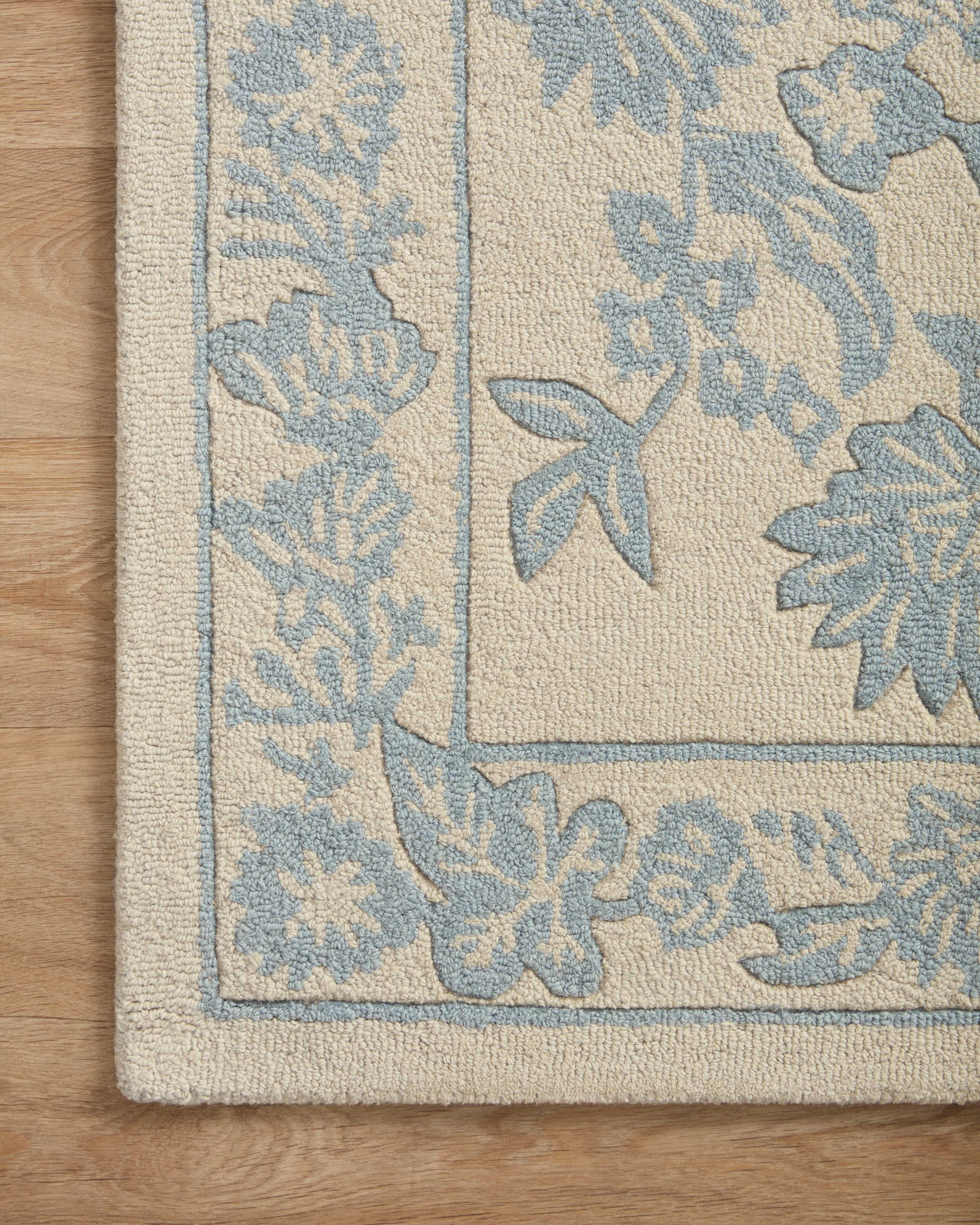 Rifle Paper Co. x Loloi Arboretum Periwinkle Rug - Rug & Weave