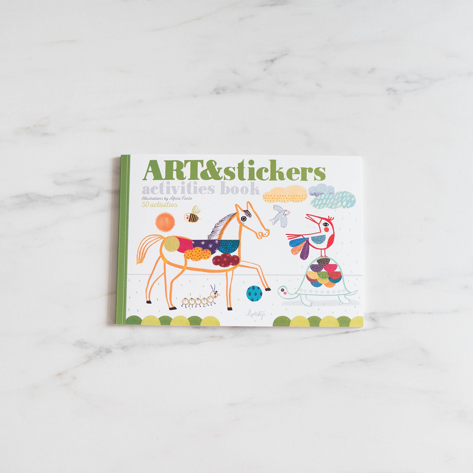 "ART & Stickers" Activities Book - Rug & Weave