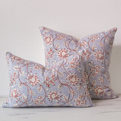 Ainslie Block Print Pillow Cover - Rug & Weave