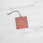 Amber & Moss Fragrance Hang Tag - Rug & Weave