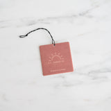 Amber & Moss Fragrance Hang Tag - Rug & Weave