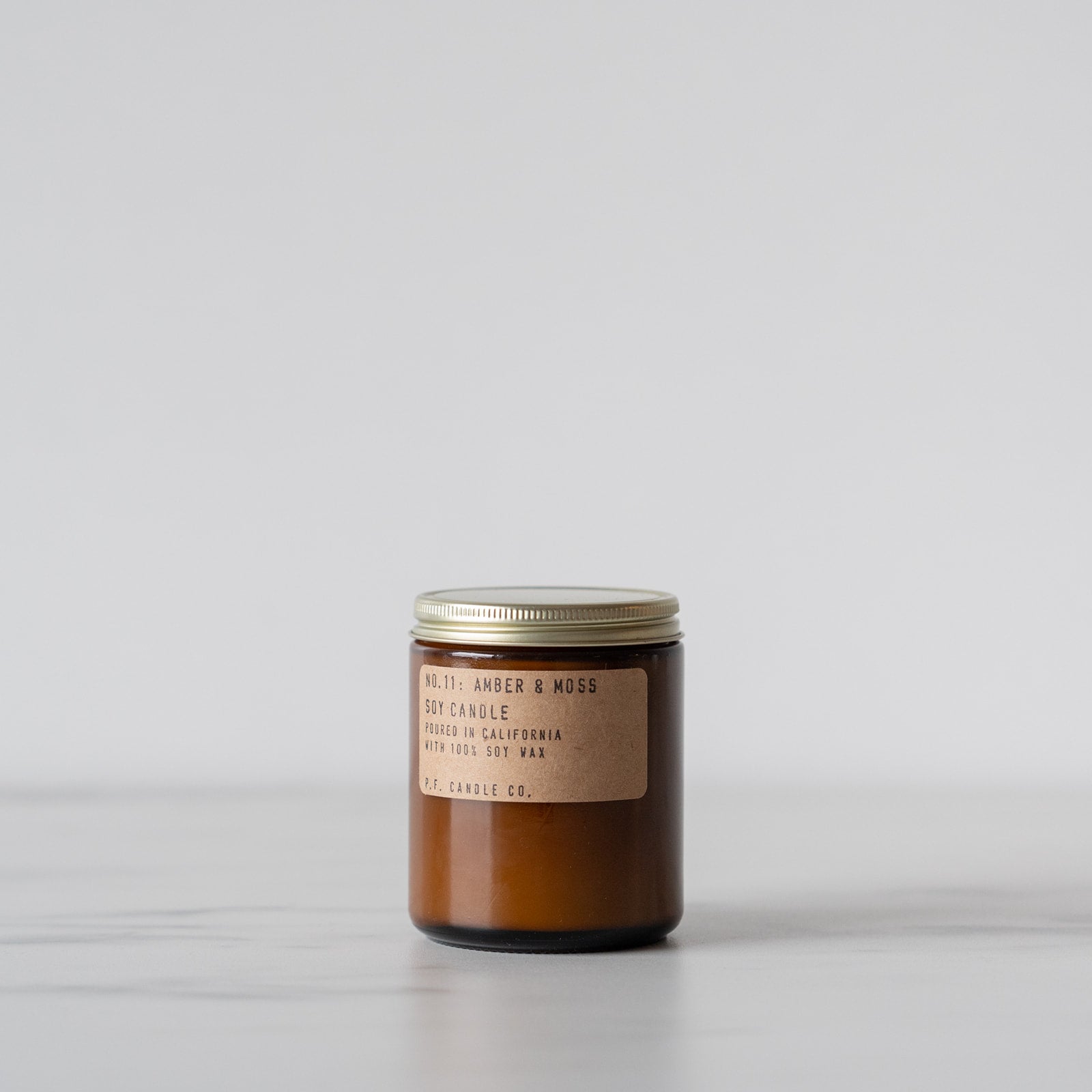 Amber & Moss Soy Candle candle P.F. Candle Co. (Faire)