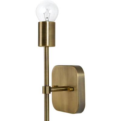 Anna Brass Wall Sconce - Rug & Weave