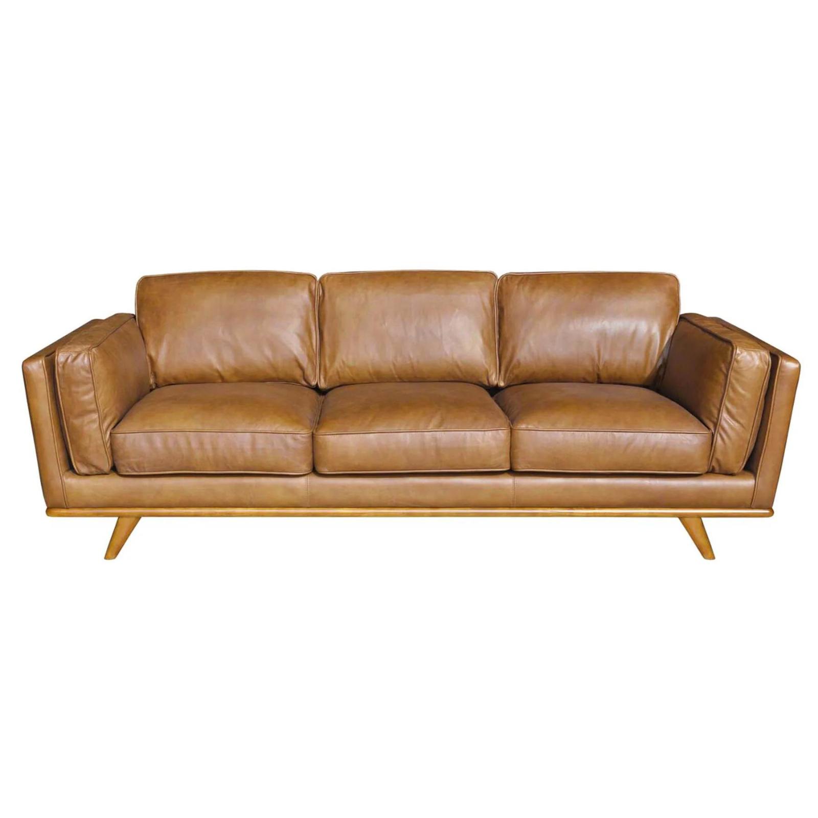 Arianna Sofa - Russet Leather - Rug & Weave