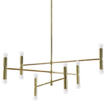 Axelrod Polished Gold Pendant Light - Rug & Weave