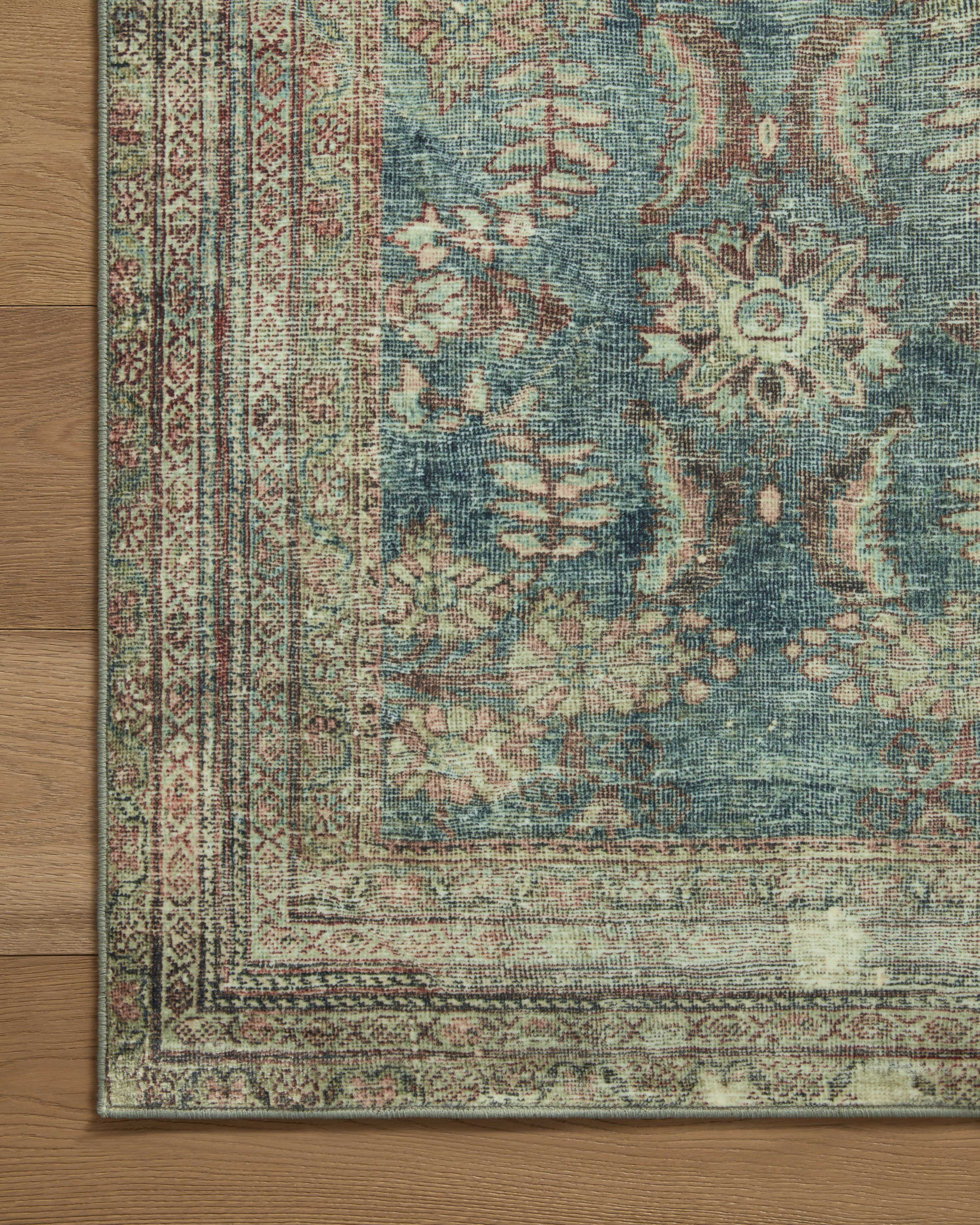 OVERSTOCK - Banks Ocean / Spice Rug - 5'-0" x 7'-6" IN STORE - Sale Rugs Loloi