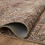 Amber Lewis x Loloi Billie Aqua / Rust Rug - Rug & Weave